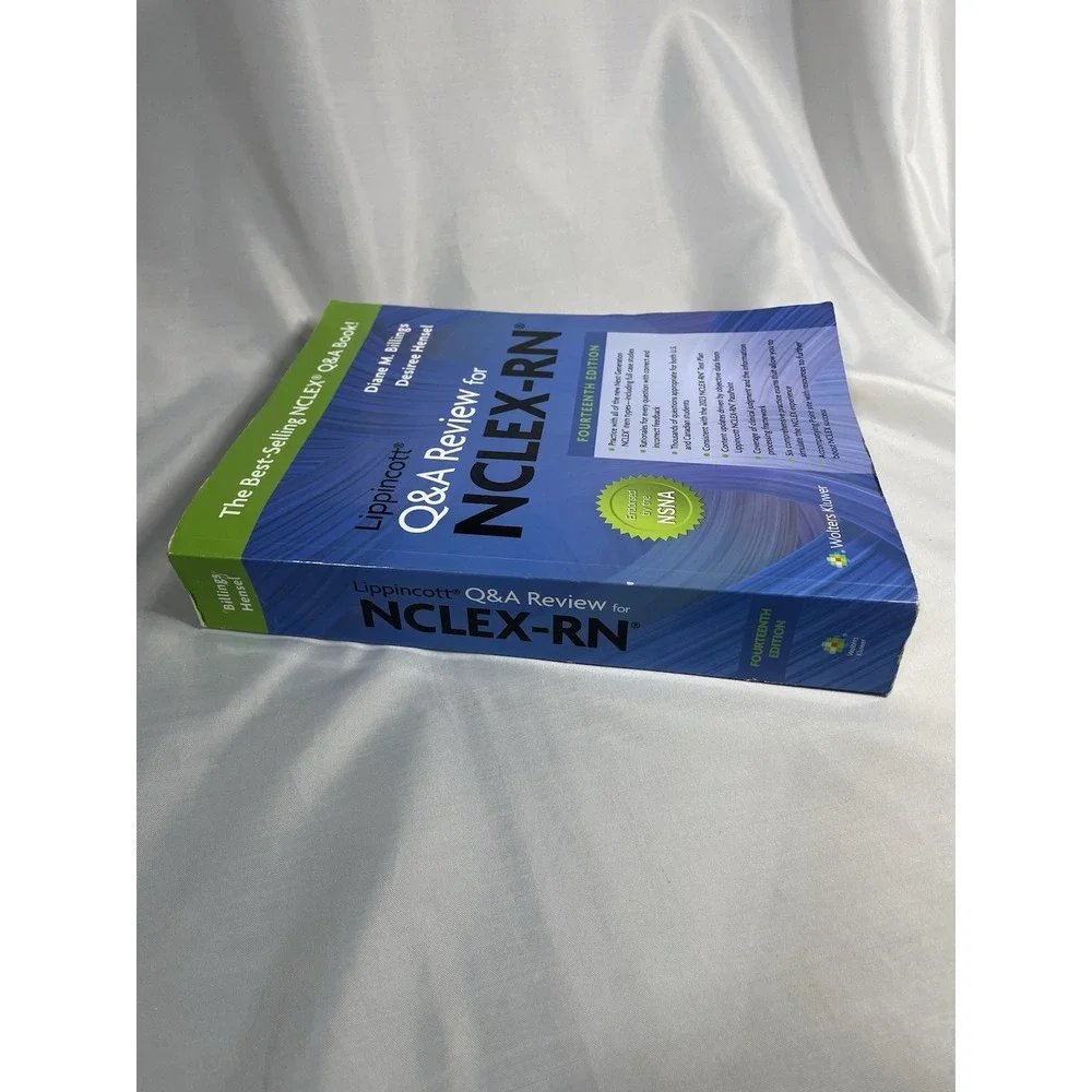 Lippincott Q&A Review for NCLEX-RN 14th Ed Diane Billings Desiree Hensel